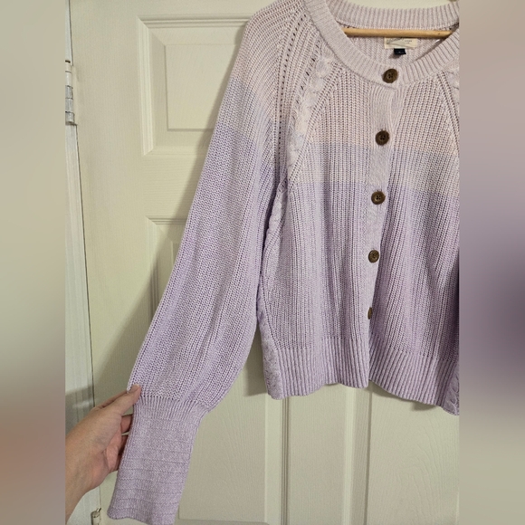 Universal Thread chunky sweater ombre purple size XL - Picture 5 of 8